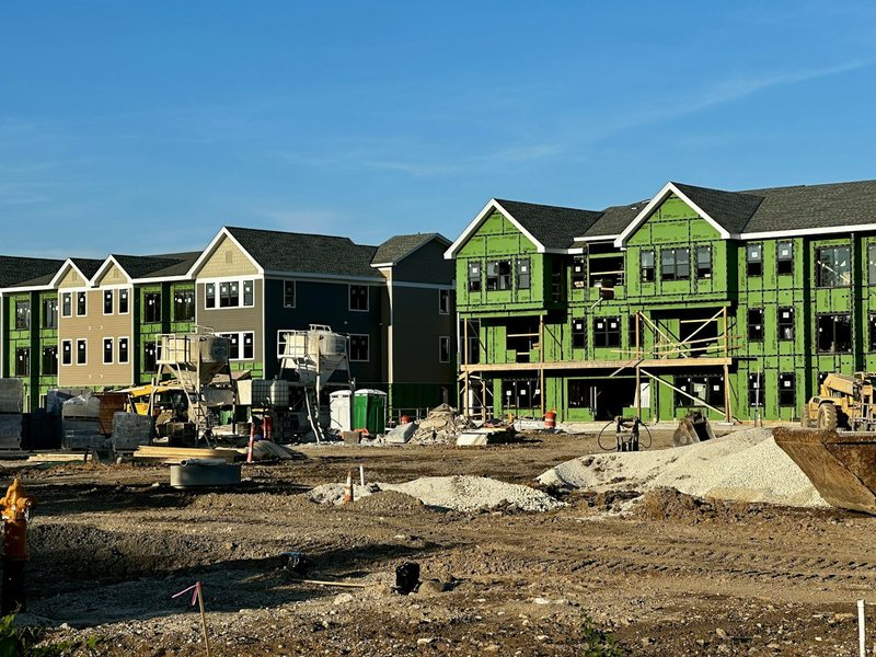 Of the 370 residential permits Greeley issued in the first quarter, 308 were multifamily.